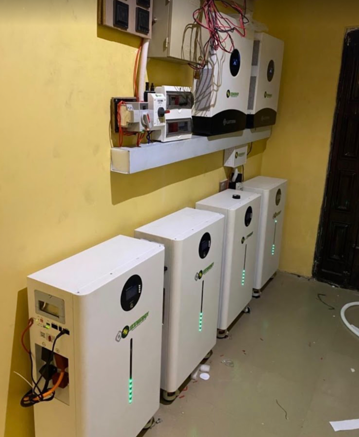 Lithium Battery Bank & Inverter Setup